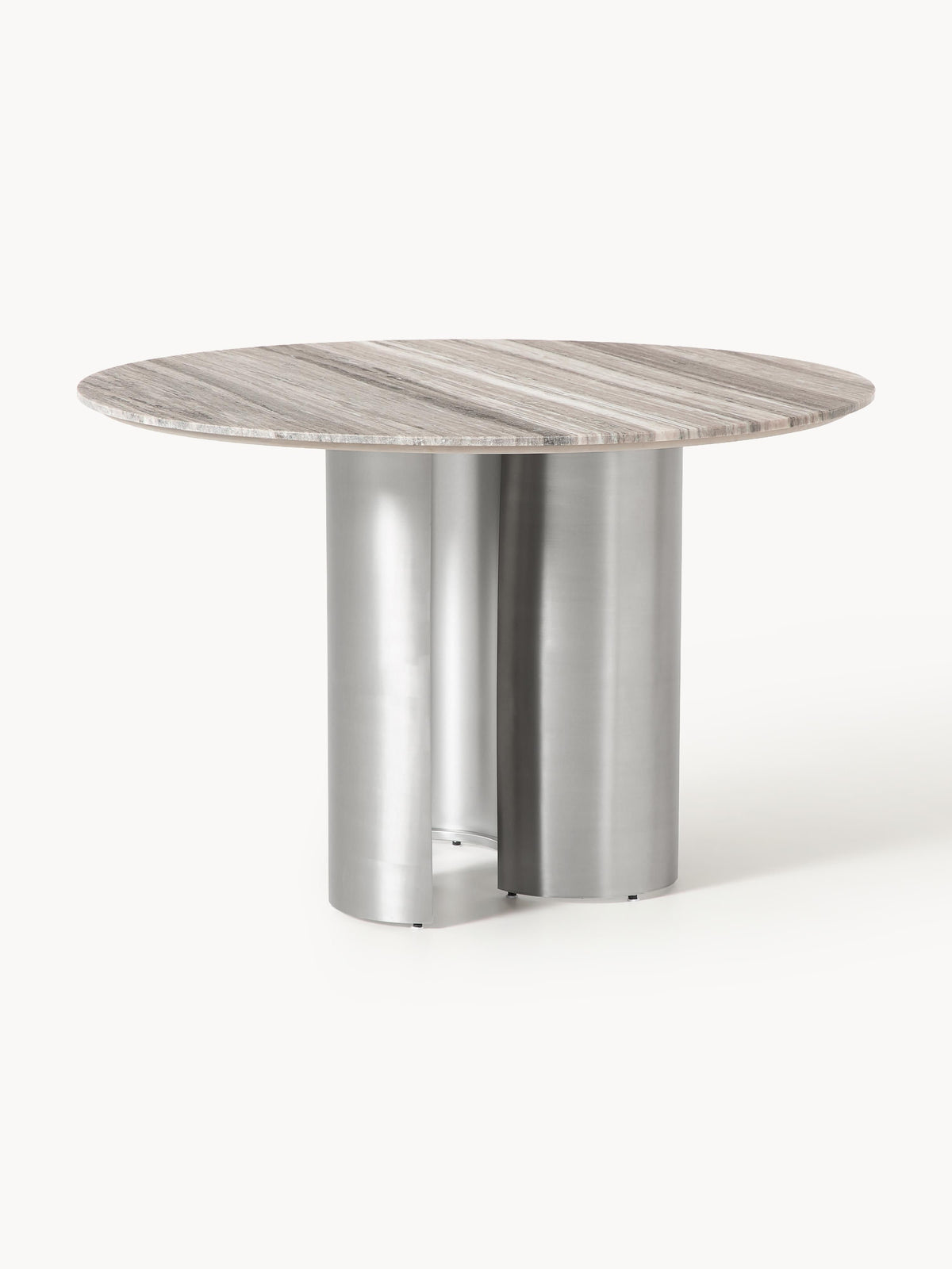 Noamont Round Dining Table with Marble Tabletop, Ø 120 cm