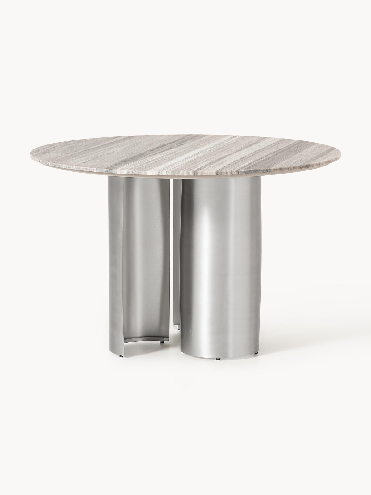 Noamont Round Dining Table with Marble Tabletop, Ø 120 cm