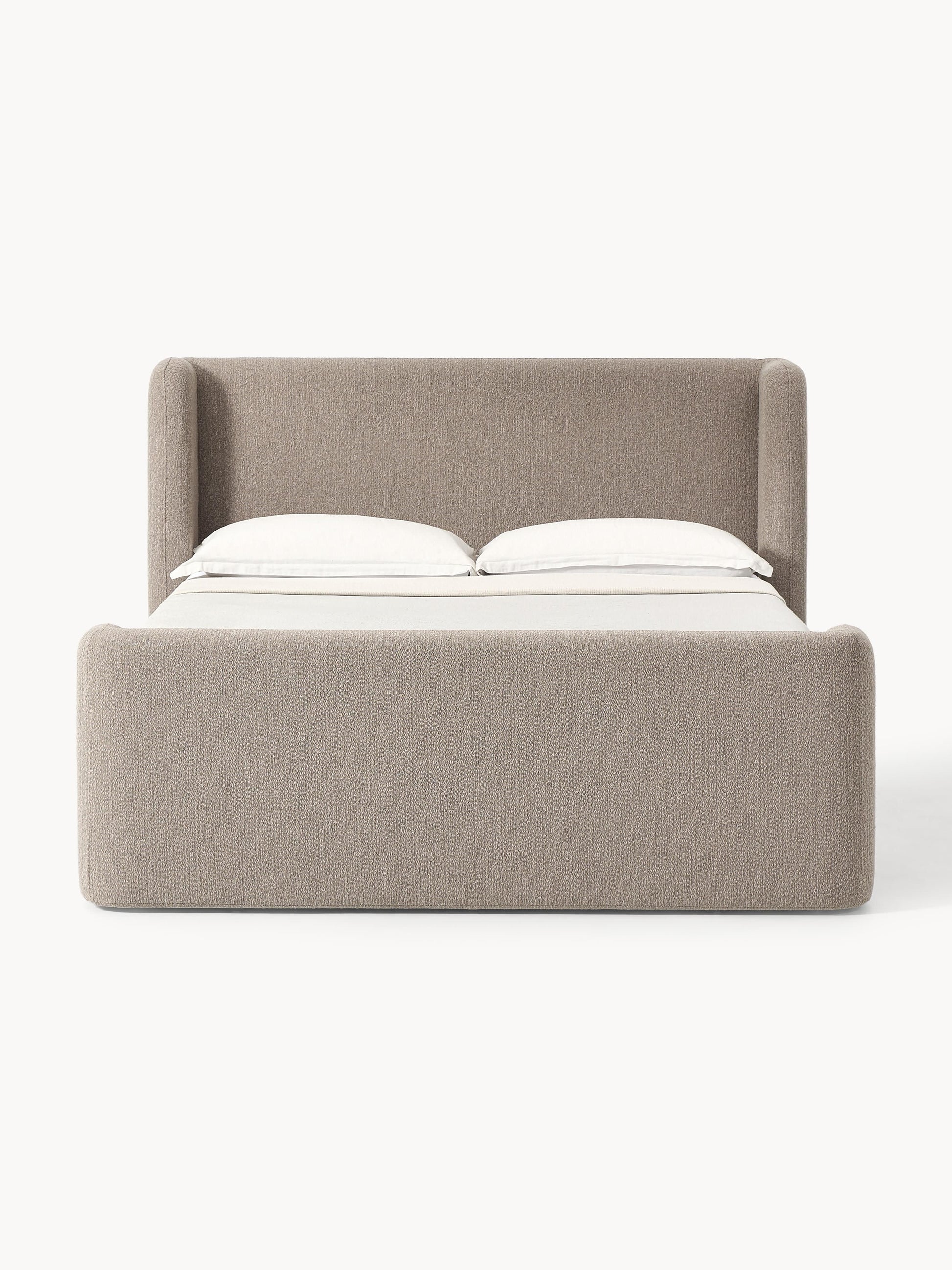 Perlisse Bouclé Box Spring Bed