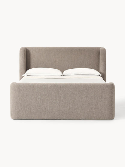 Perlisse Bouclé Box Spring Bed