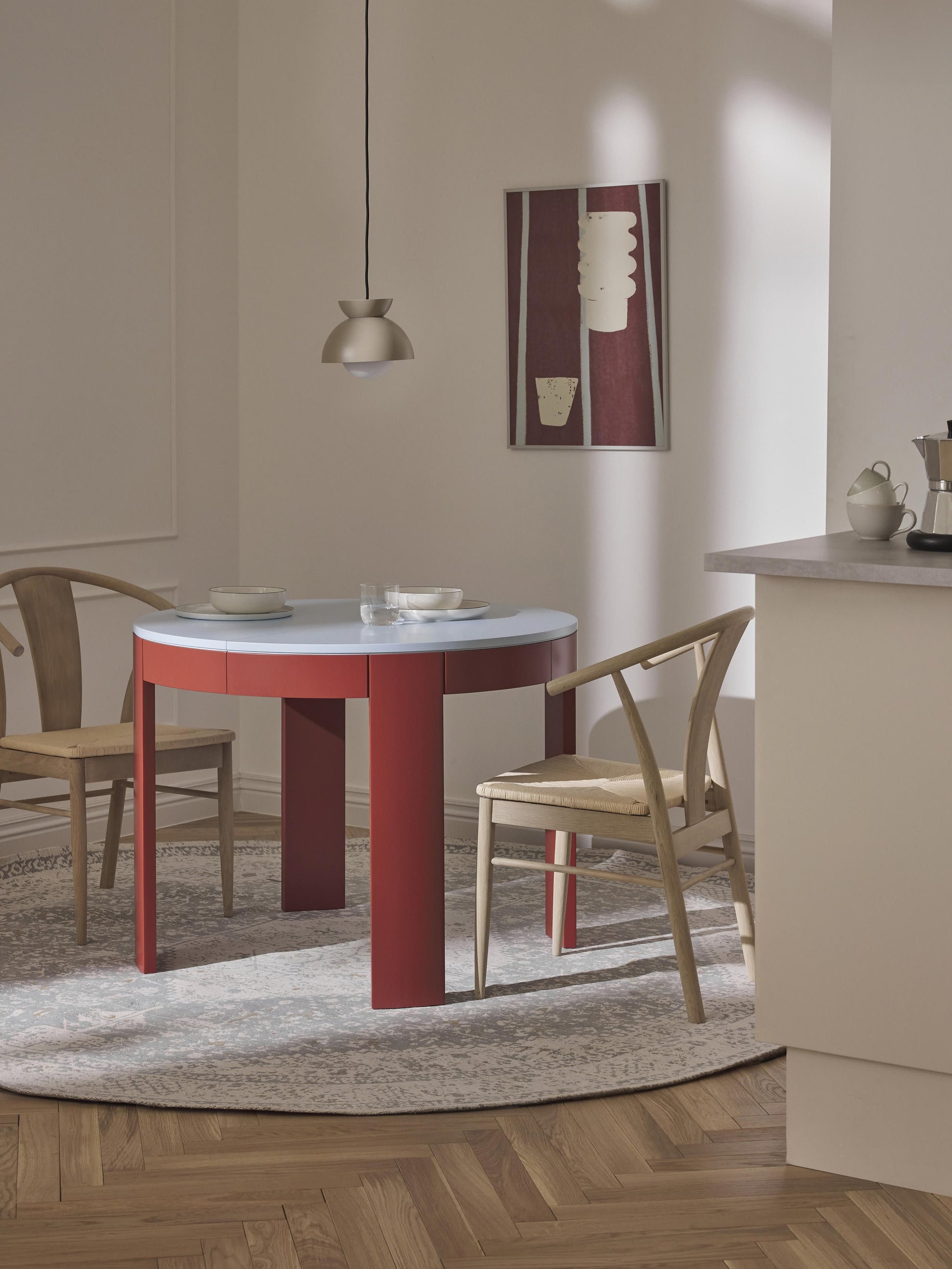 Samoro Extendable Dining Table, 100 - 140 x 75 cm