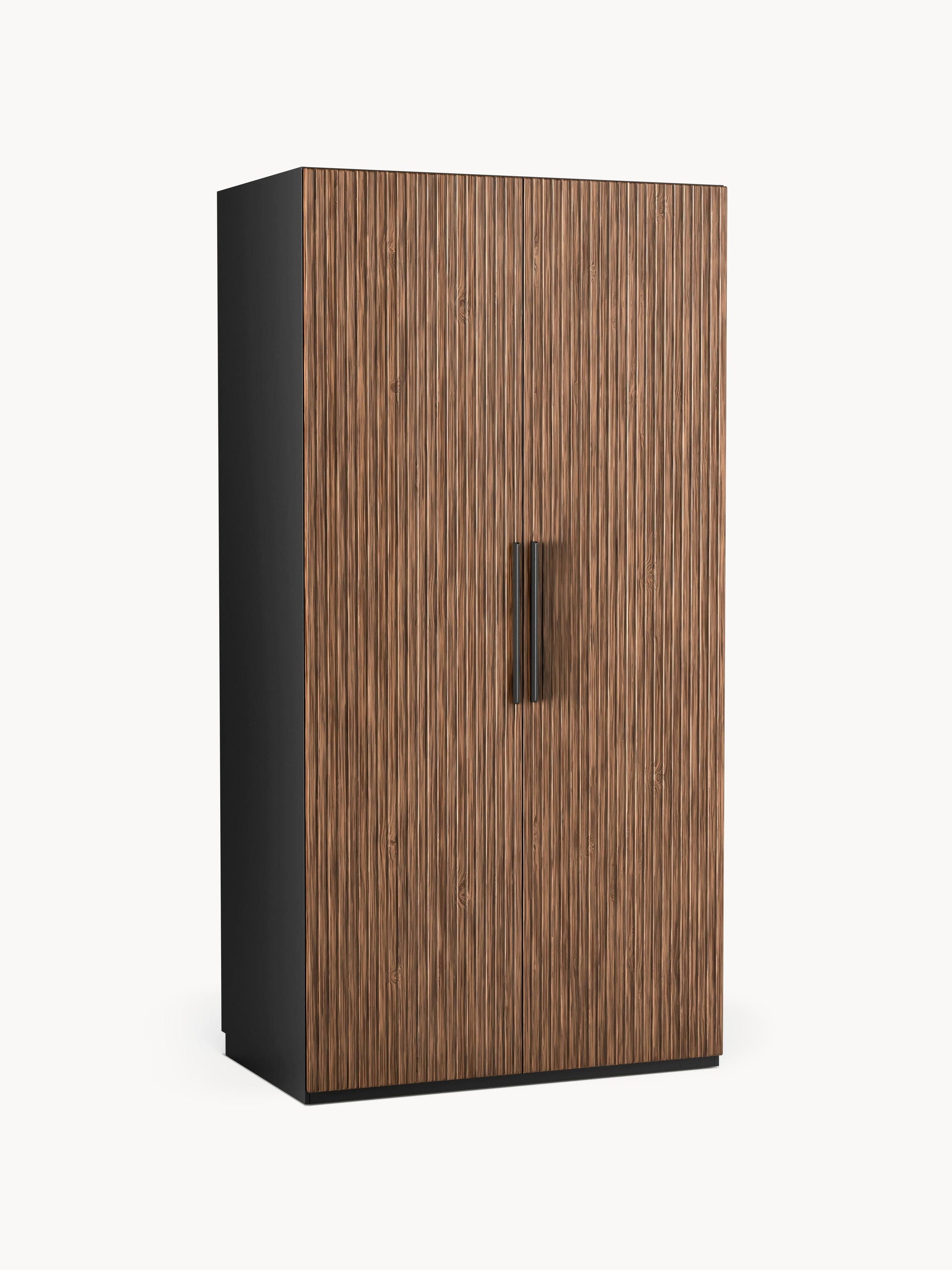 Simonilla Modular Hinged-Door Wardrobe, 100 cm Wide, in Various Sizes