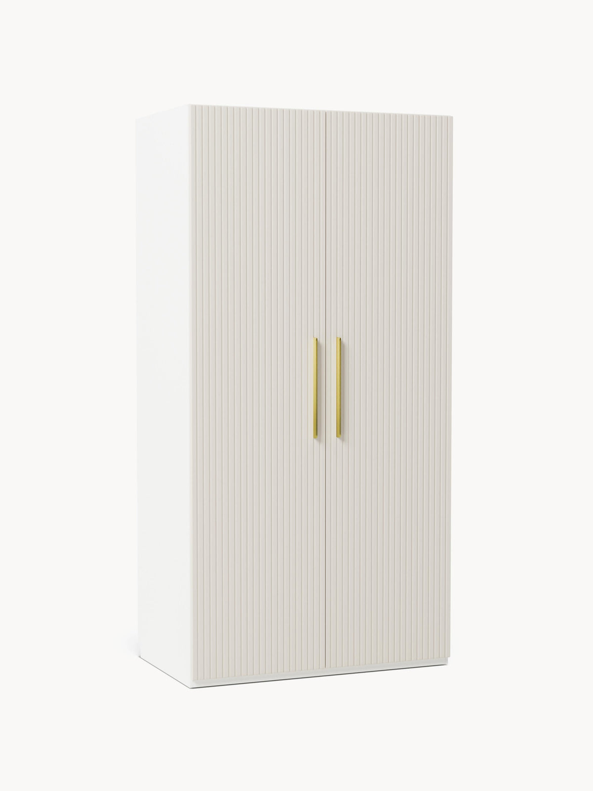 Simonilla Modular Hinged-Door Wardrobe, 100 cm Wide, in Various Sizes