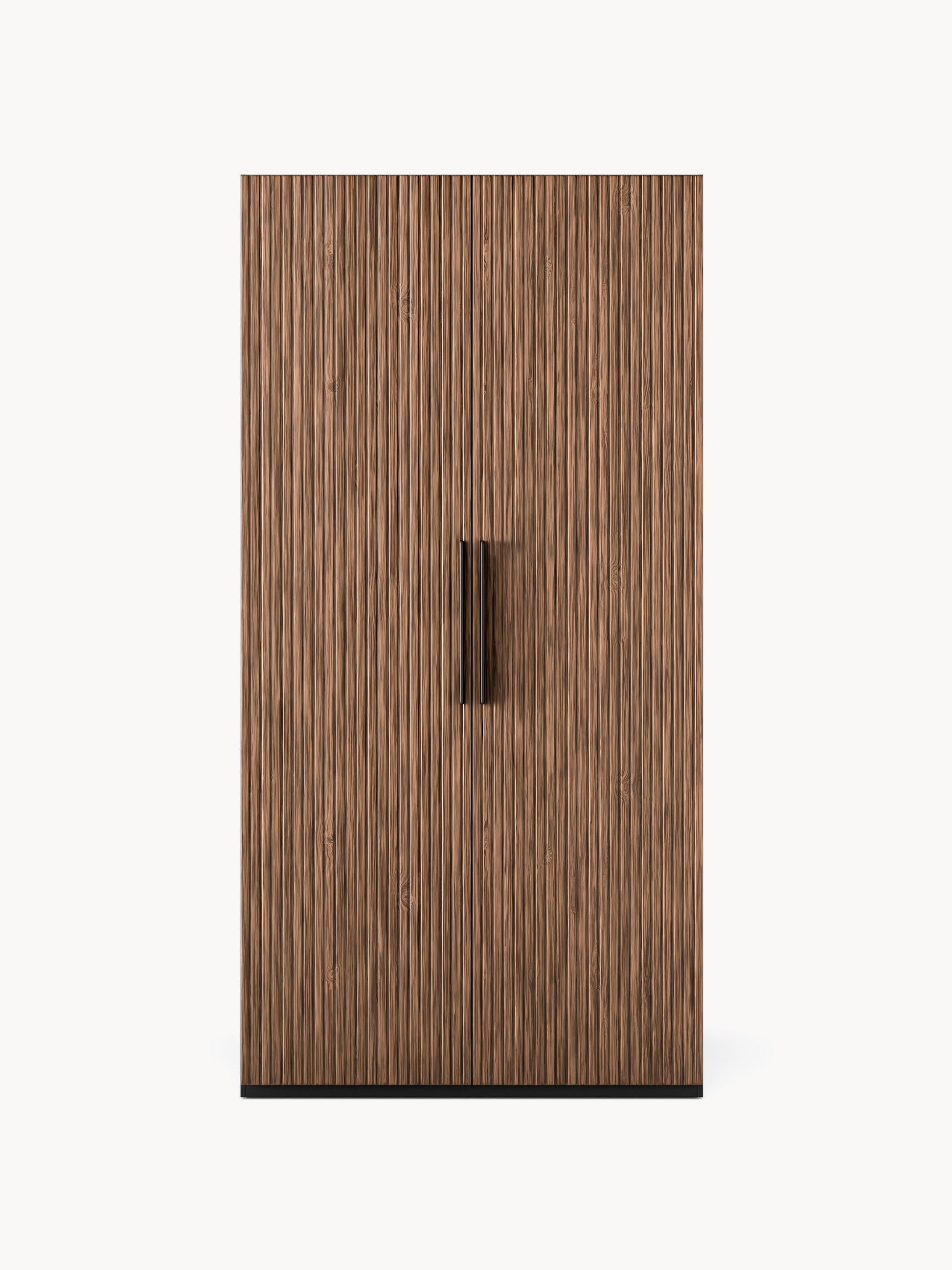 Simonilla Modular Hinged-Door Wardrobe, 100 cm Wide, in Various Sizes