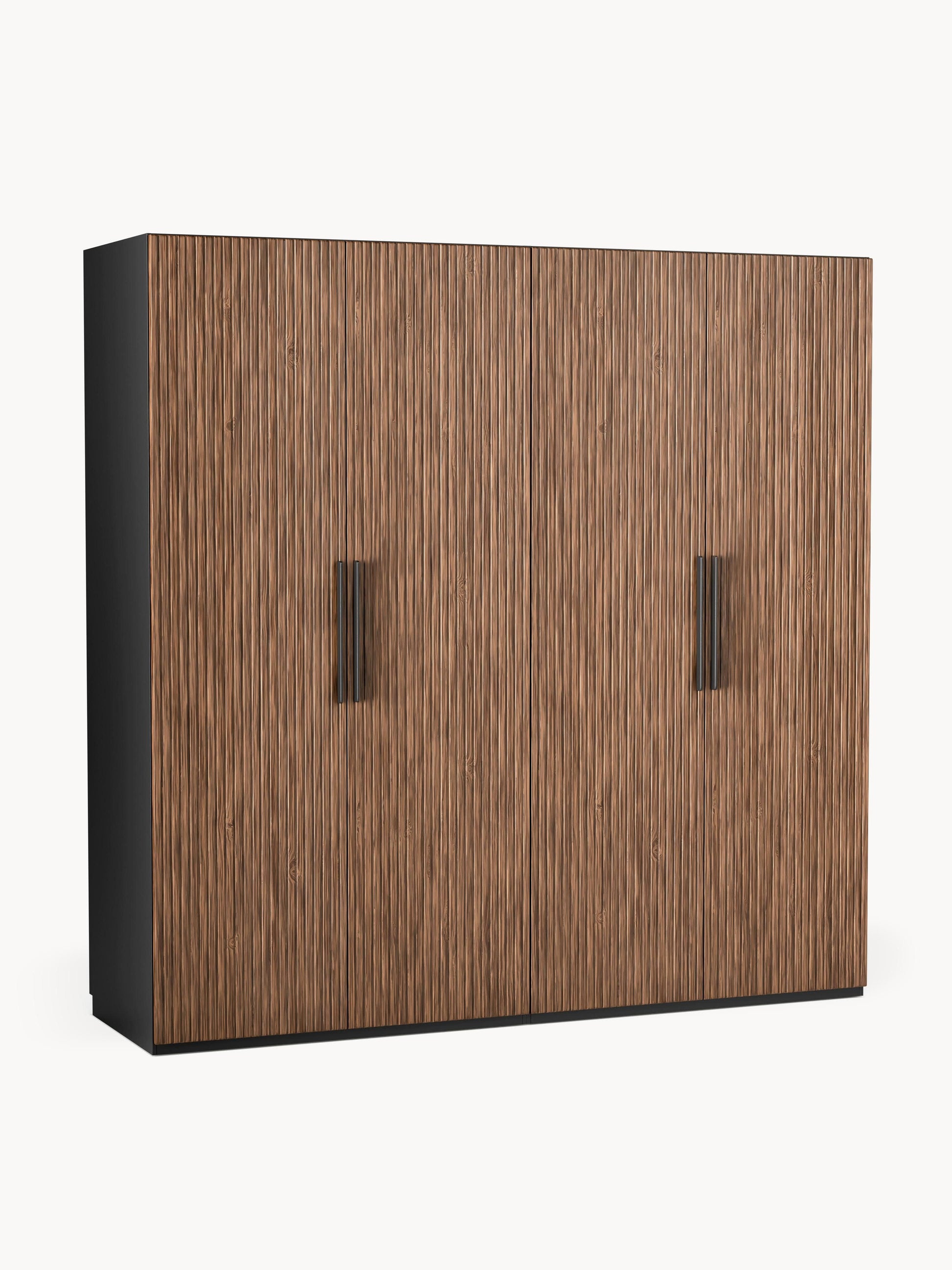 Simonilla Modular Hinged-Door Wardrobe, 200 cm Wide, in Various Sizes