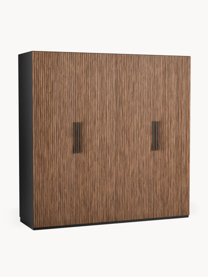 Simonilla Modular Hinged-Door Wardrobe, 200 cm Wide, in Various Sizes