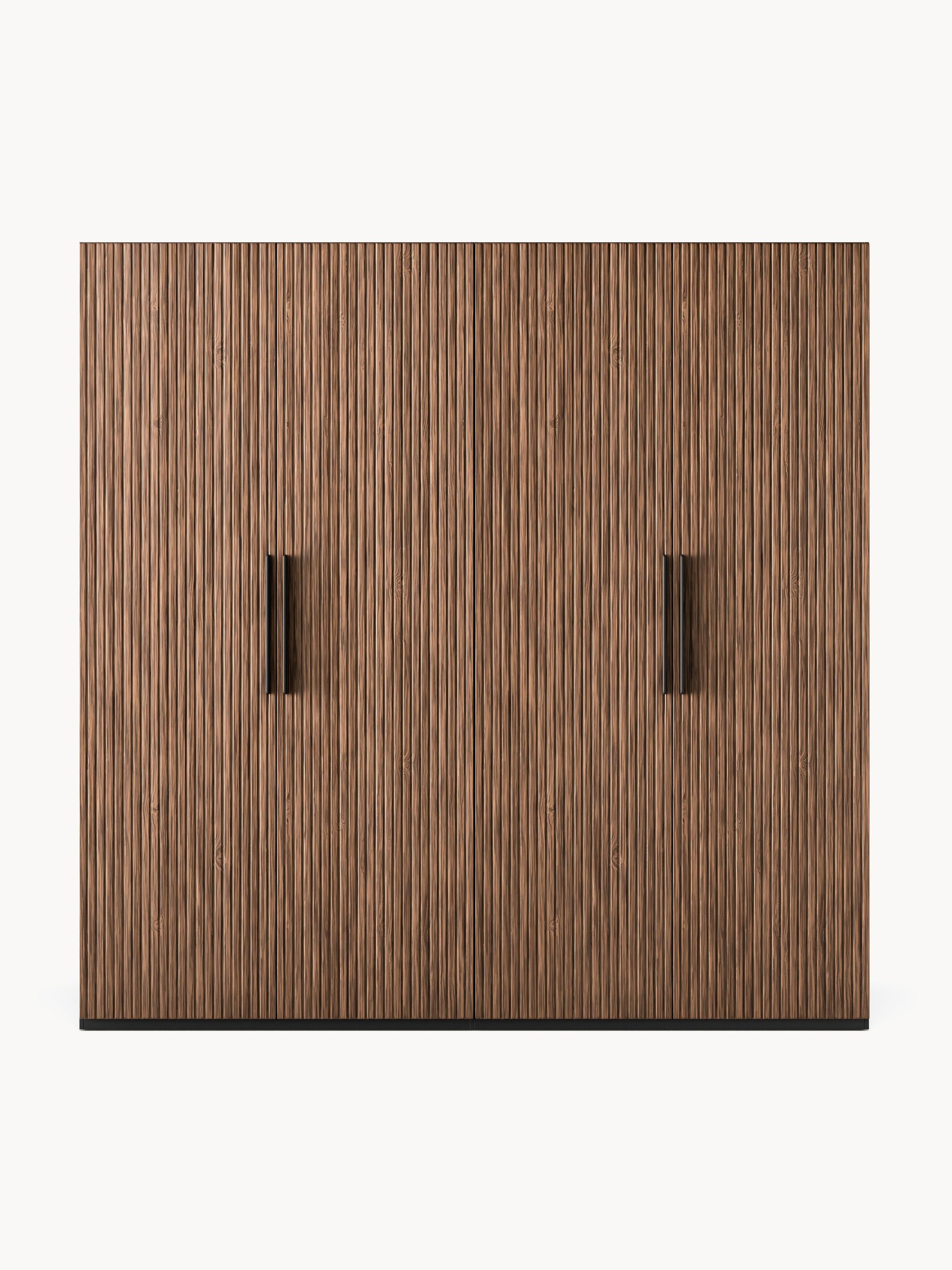 Simonilla Modular Hinged-Door Wardrobe, 200 cm Wide, in Various Sizes