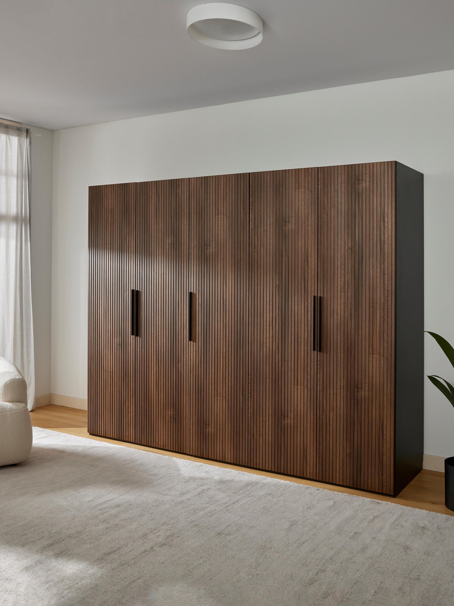 Simonilla Modular Hinged-Door Wardrobe, 250 cm Wide, in Various Sizes