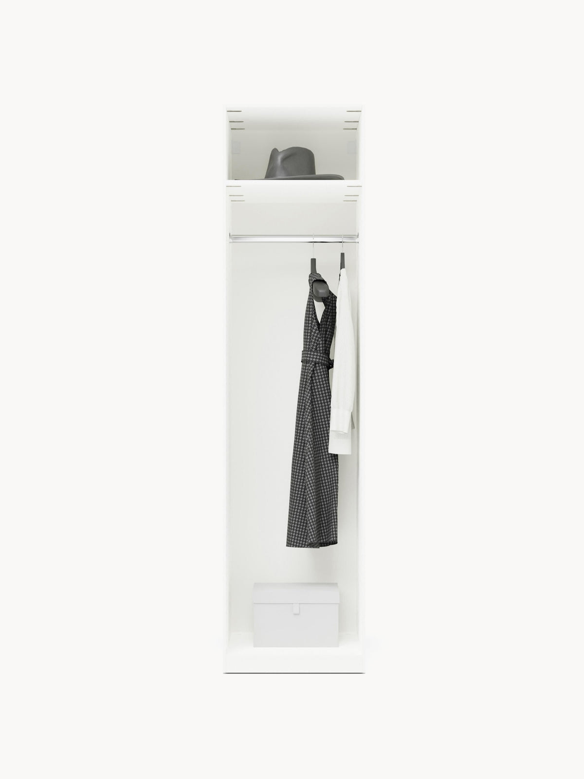 Simonilla Modular Hinged-Door Wardrobe, 50 cm Wide, in Various Sizes