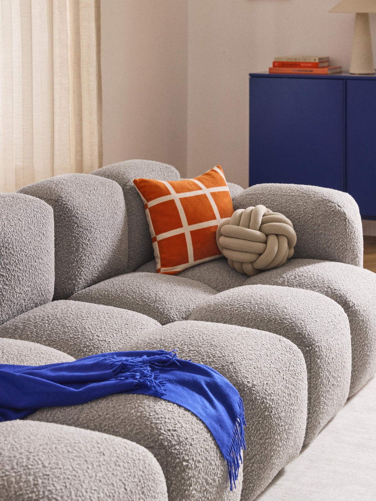 Taybelle Bouclé Corner Module