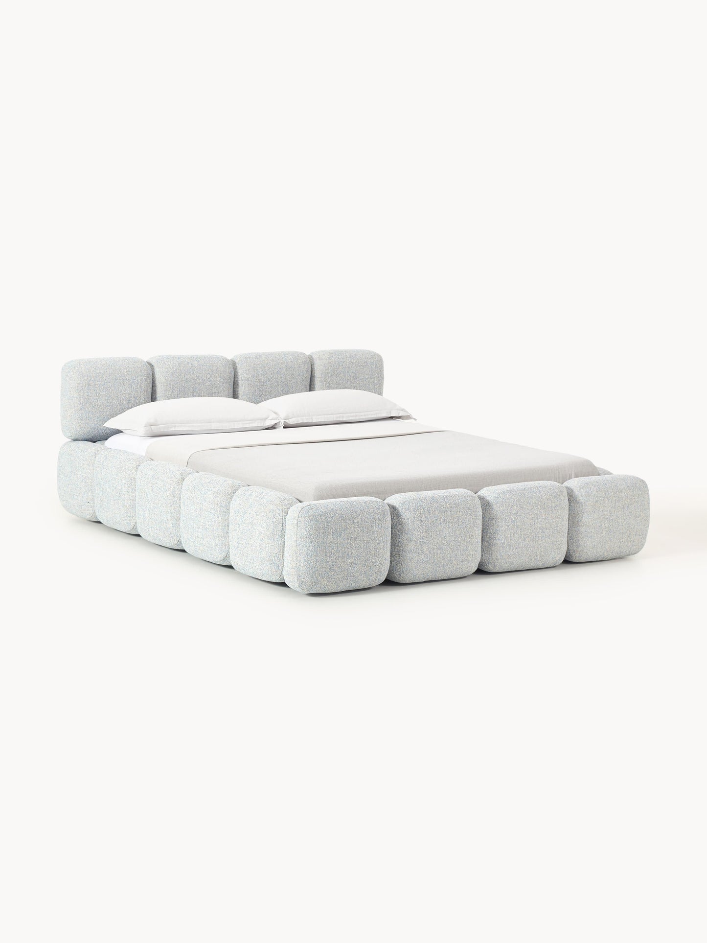 Taybelle Upholstered Bed in Bouclé