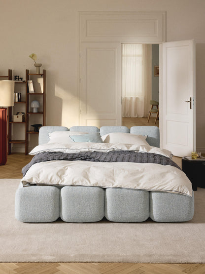 Taybelle Upholstered Bed in Bouclé