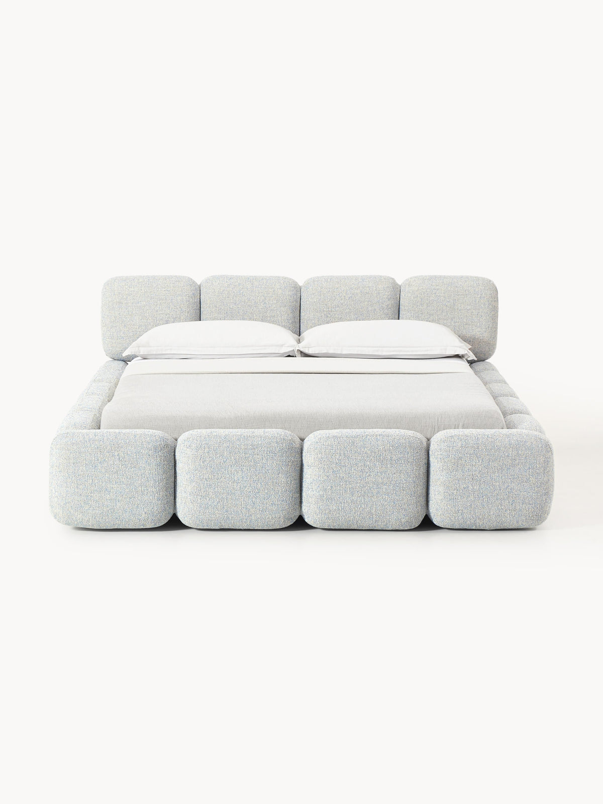 Taybelle Upholstered Bed in Bouclé