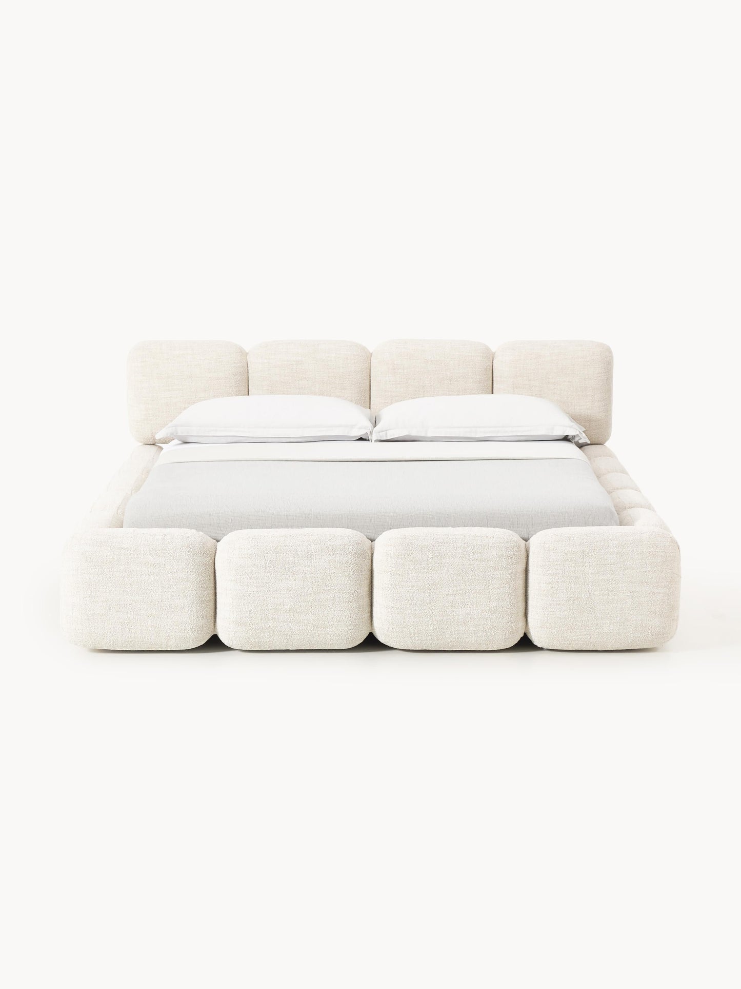 Taybelle Upholstered Bed in Bouclé