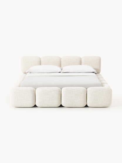 Taybelle Upholstered Bed in Bouclé