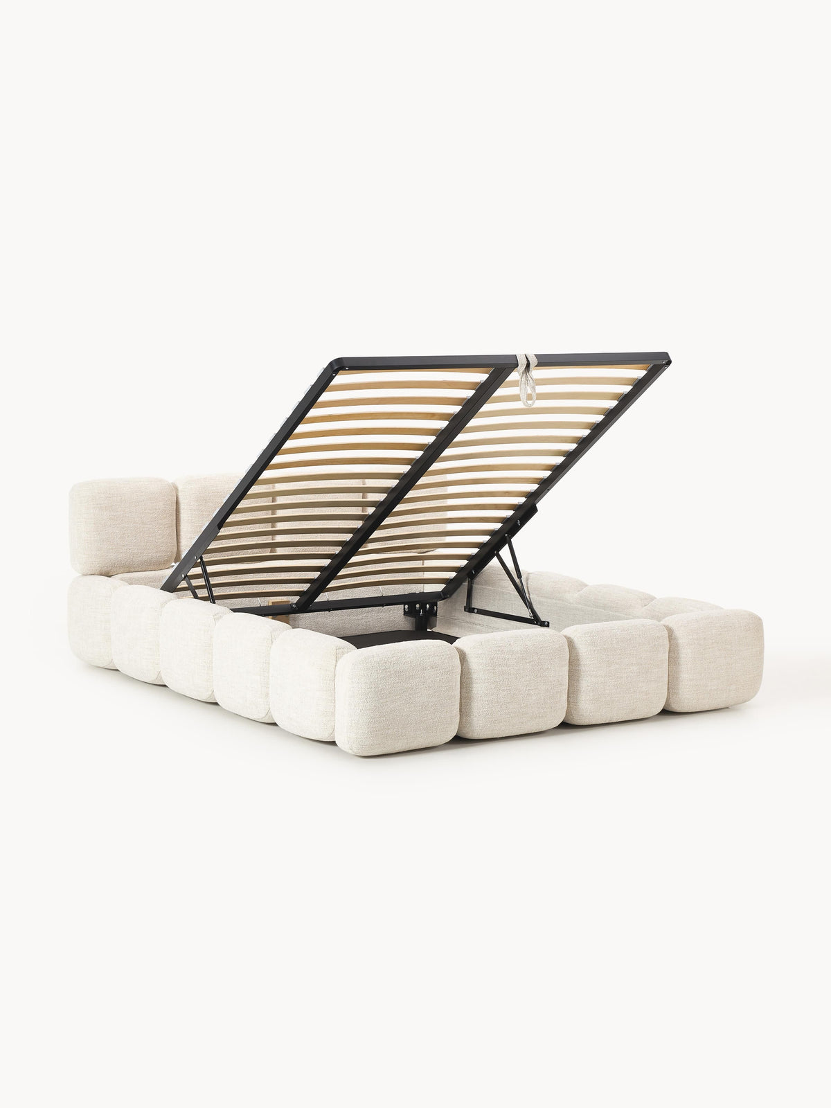 Taybelle Upholstered Bouclé Bed with Storage