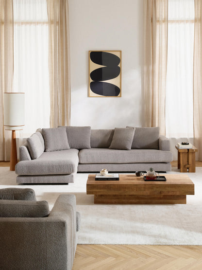 Tribaldi Bouclé Corner Sofa