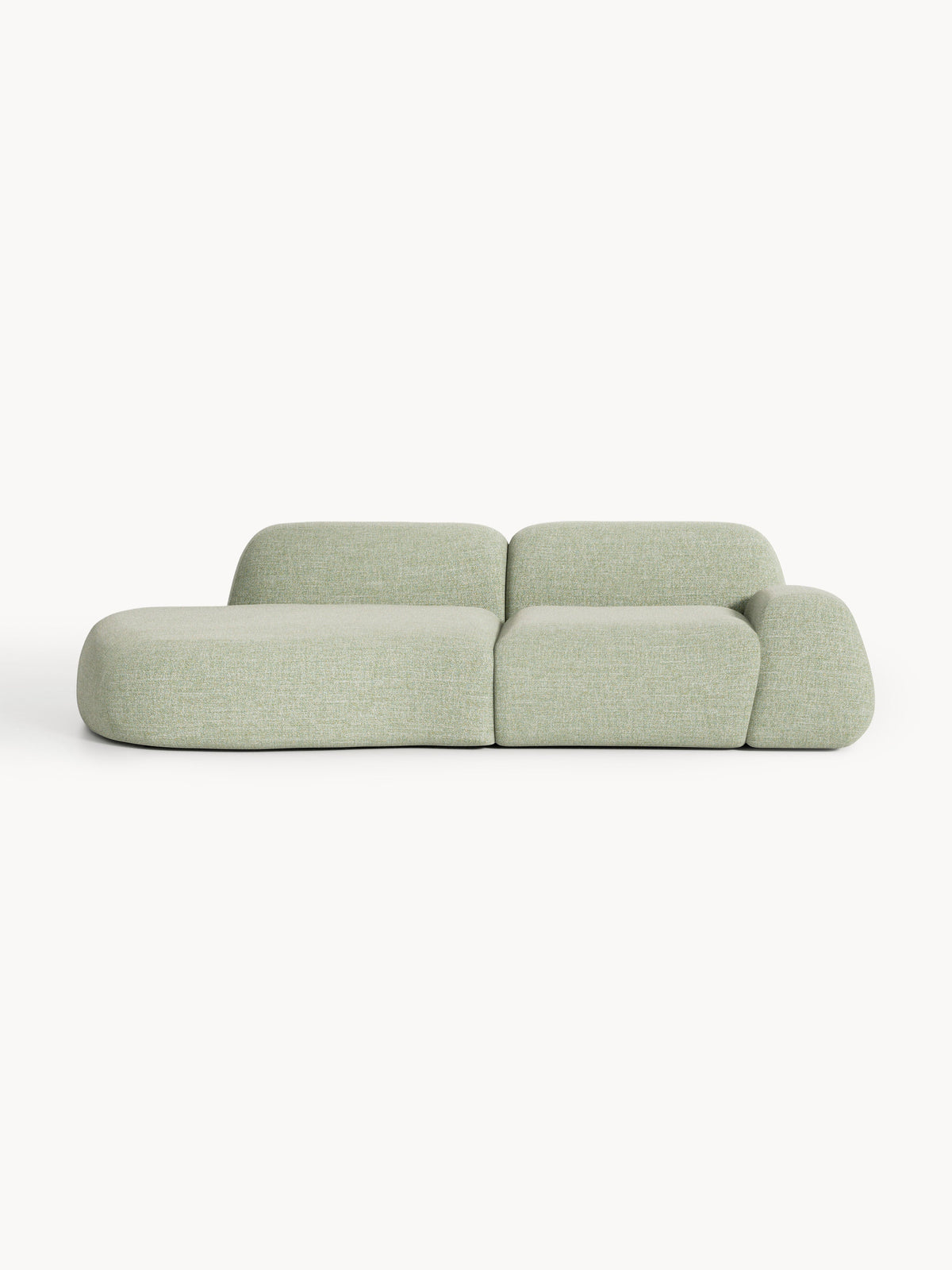 Wolkelle Modular Bouclé Chaise (3-Seater)