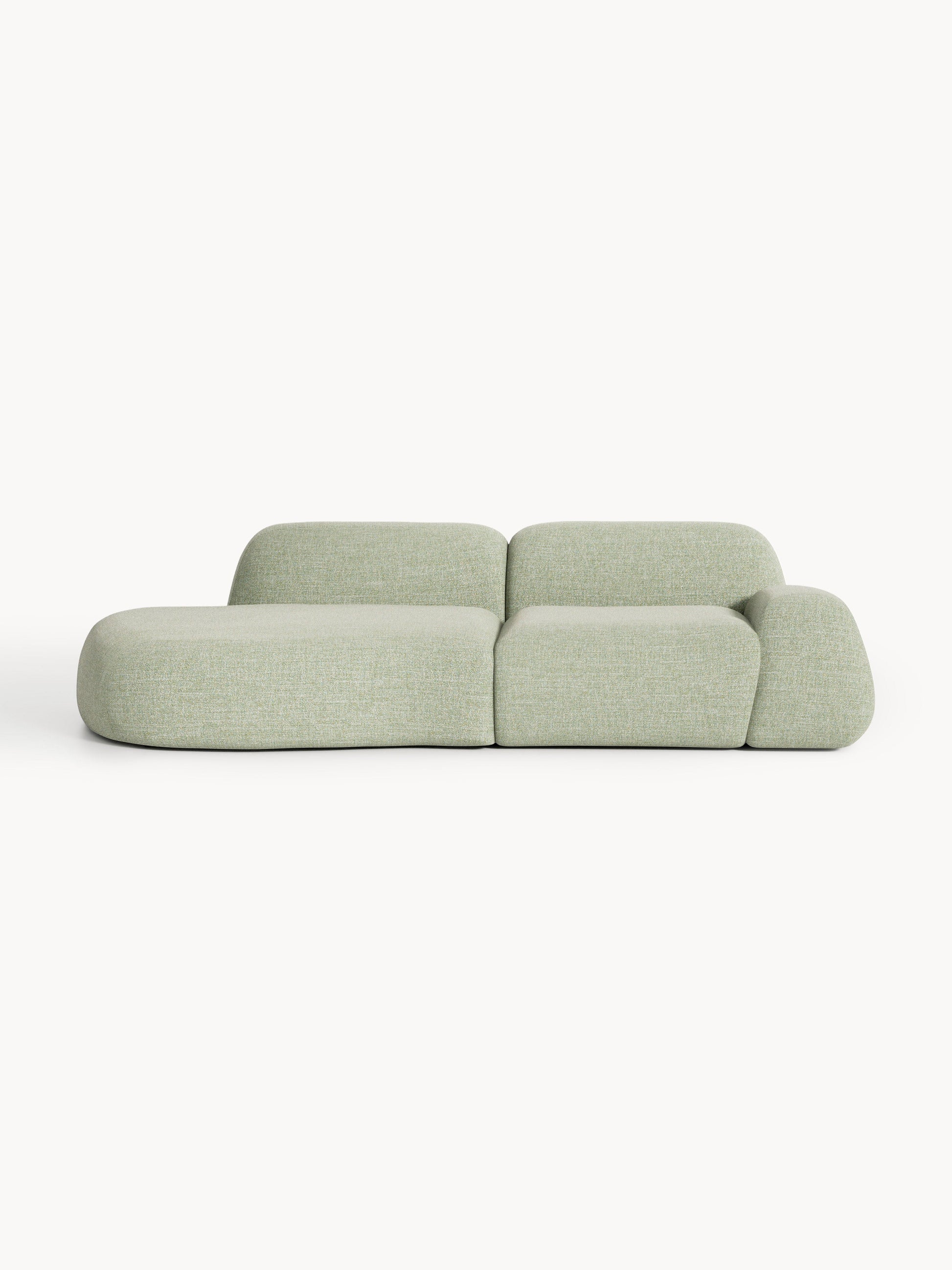Wolkelle Modular Bouclé Chaise (3-Seater)