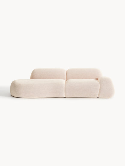 Wolkelle Modular Bouclé Chaise (3-Seater)