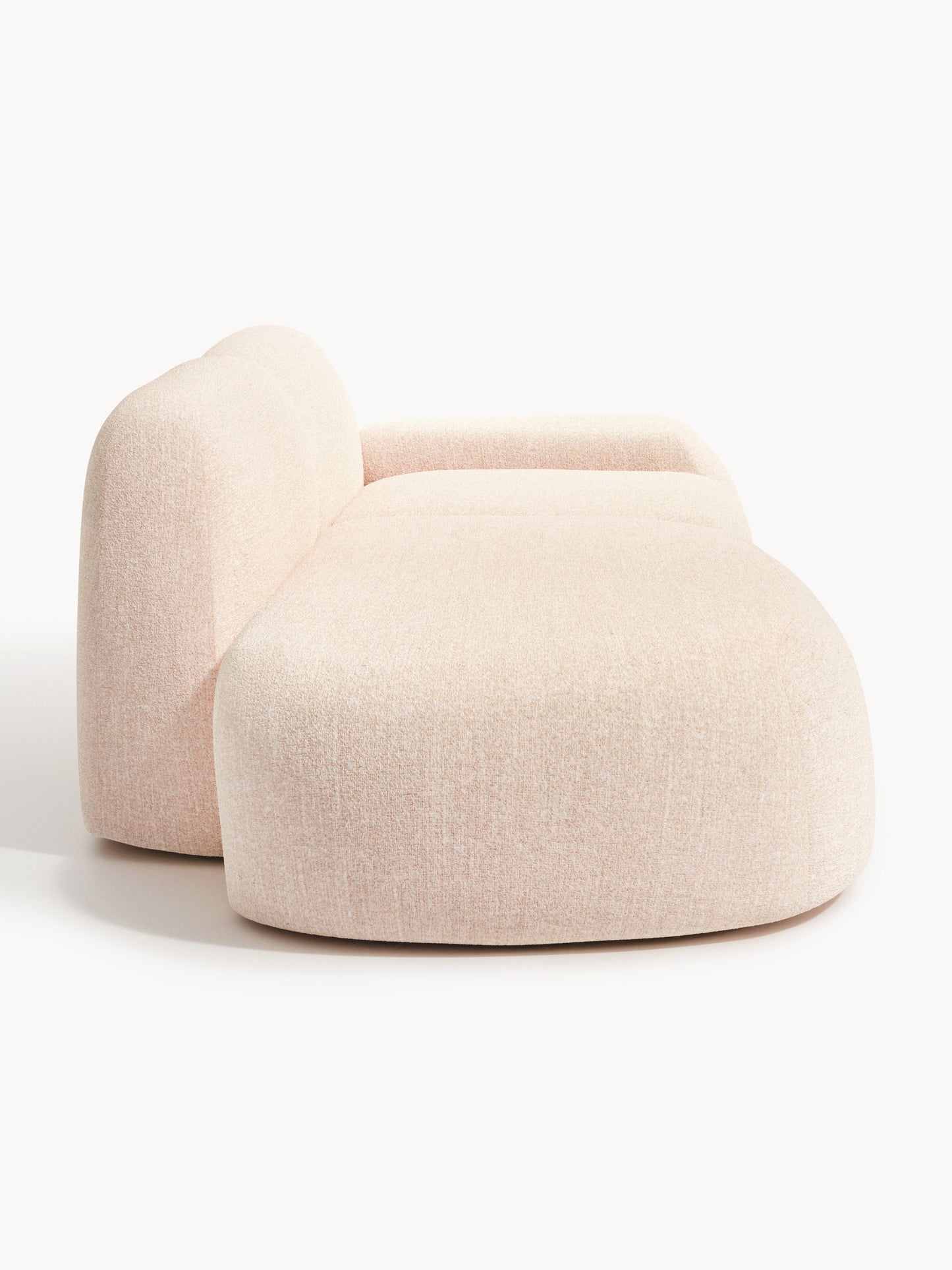 Wolkelle Modular Bouclé Chaise (3-Seater)