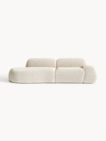 Wolkelle Modular Bouclé Chaise (3-Seater)