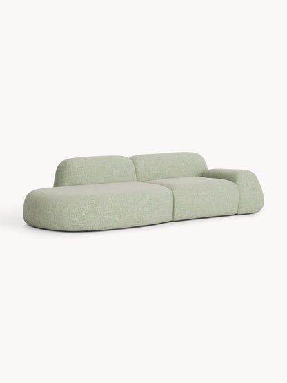 Wolkelle Modular Bouclé Chaise (3-Seater)