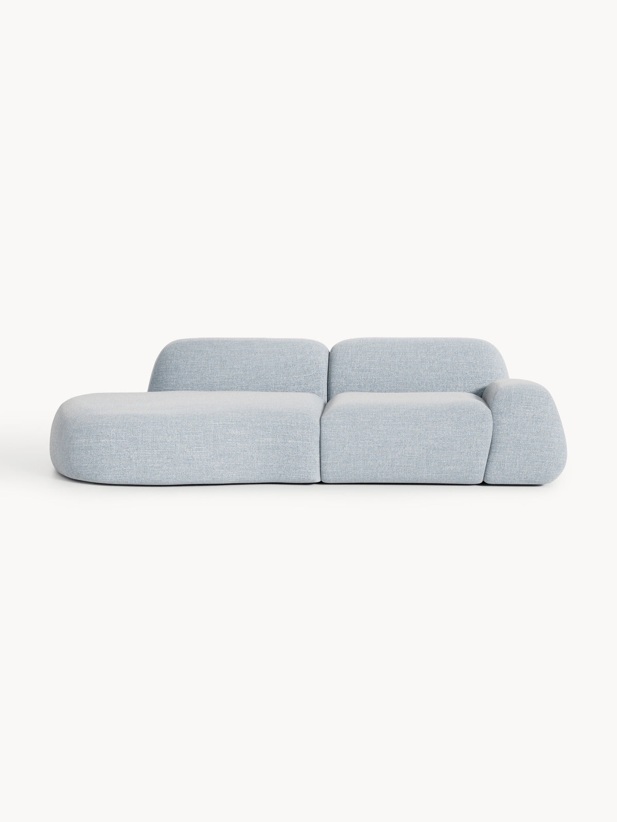 Wolkelle Modular Bouclé Chaise (3-Seater)