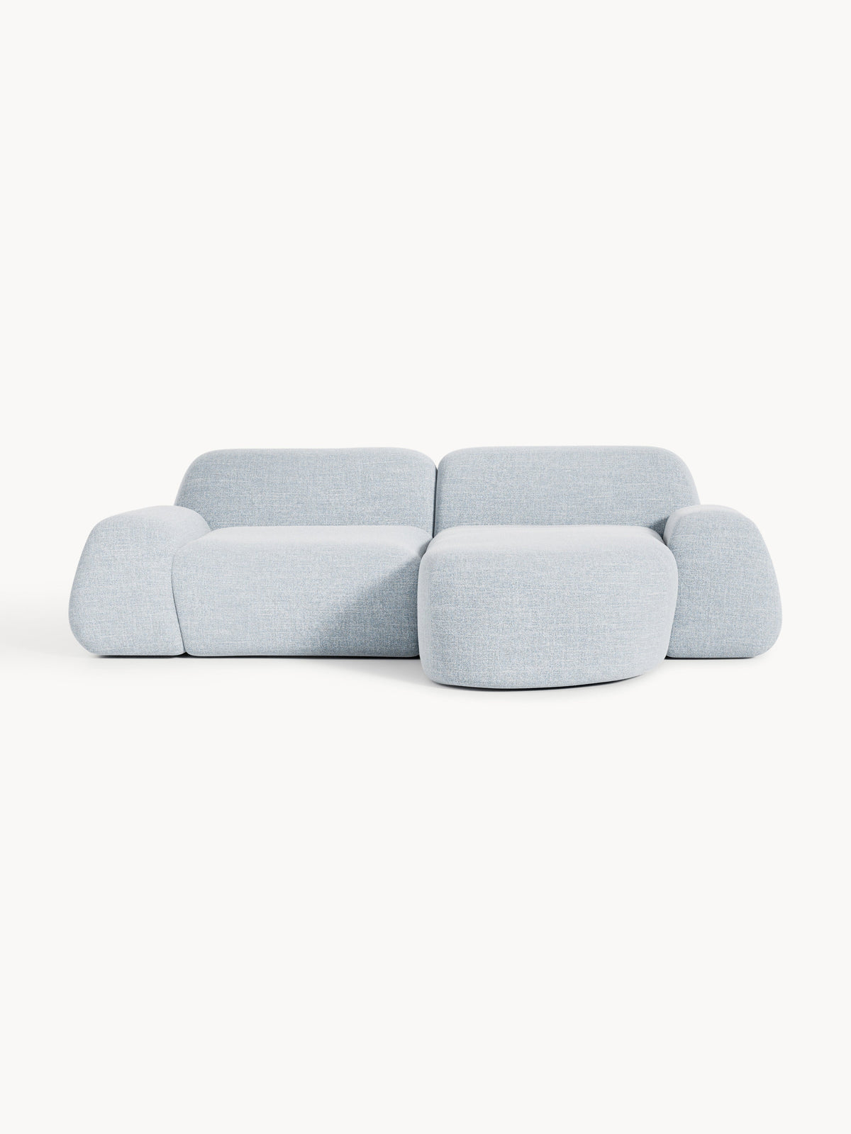 Wolkelle Modular Bouclé Corner Sofa (3-Seater)