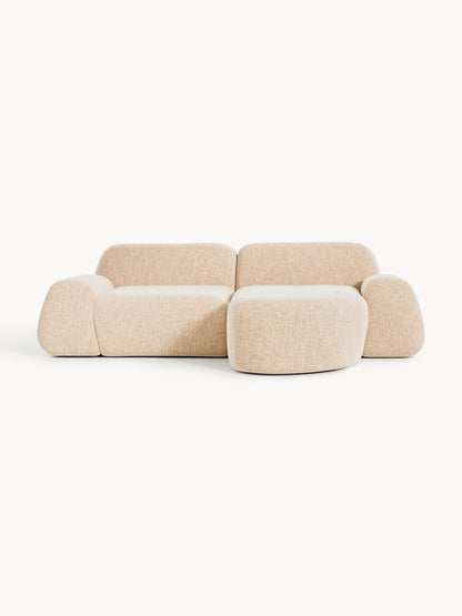 Wolkelle Modular Bouclé Corner Sofa (3-Seater)