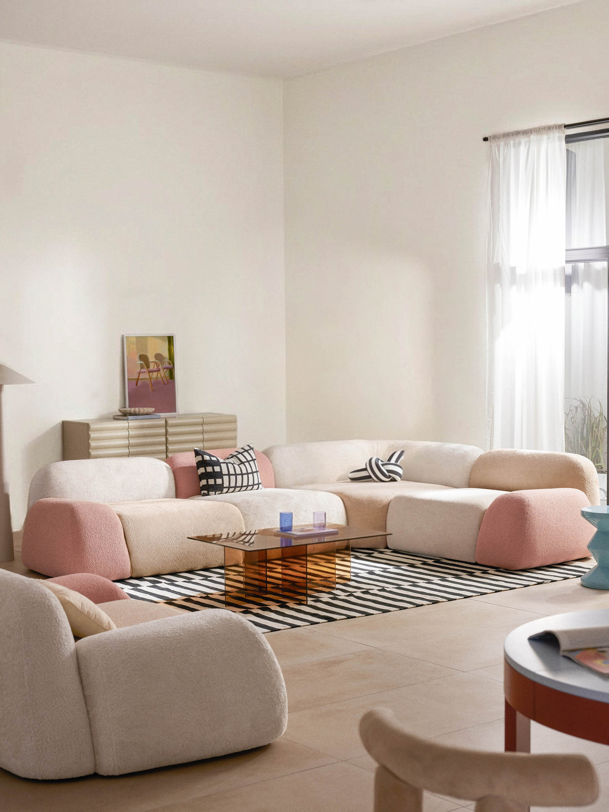 Wolkelle Modular Corner Sofa (4-Seater), Fuorisalone Edition