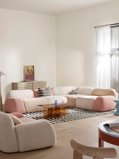 Wolkelle Modular Corner Sofa (4-Seater), Fuorisalone Edition