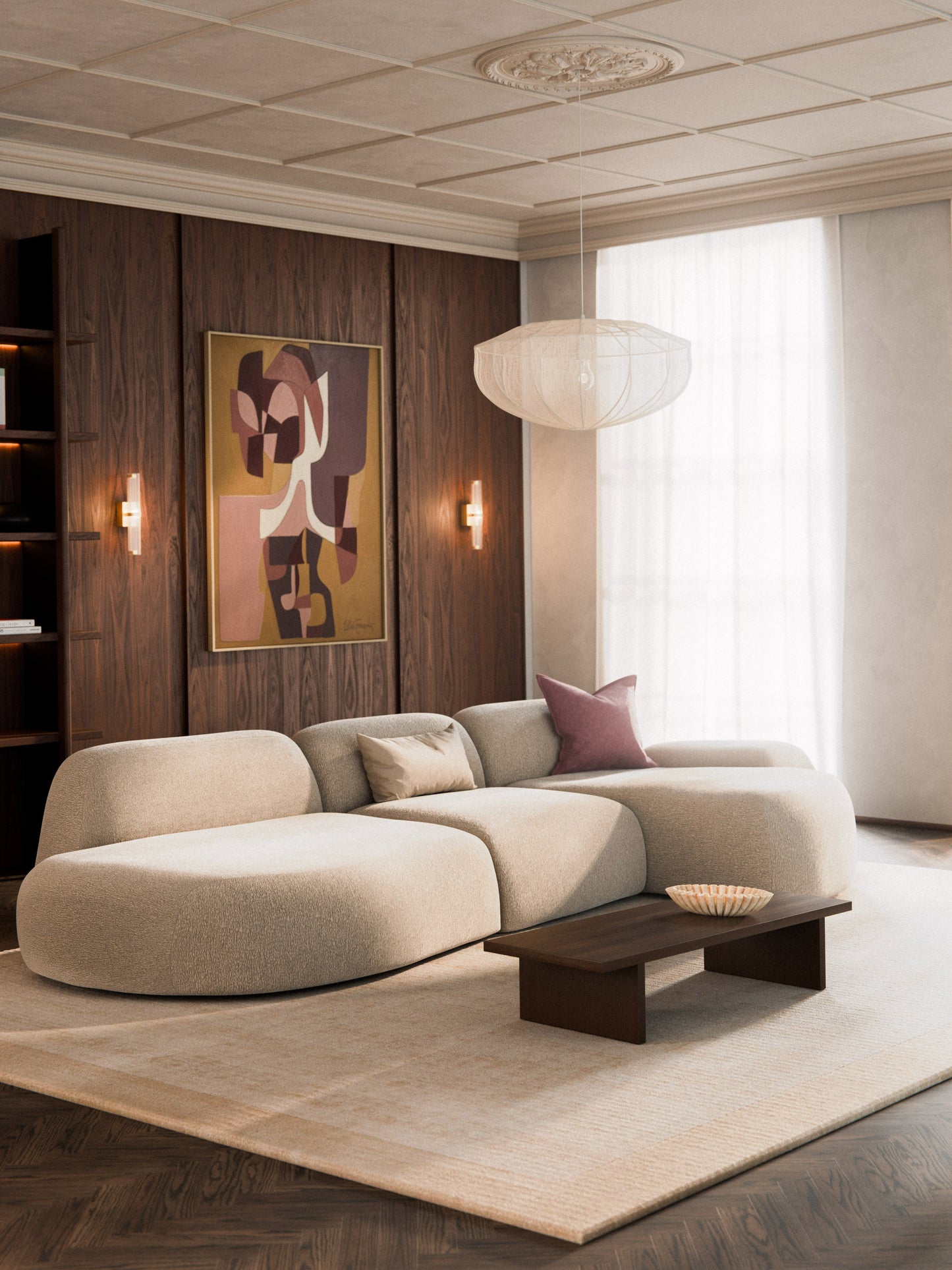 Wolkelle Modular Corner Sofa (4-Seater) with Chaise Longue