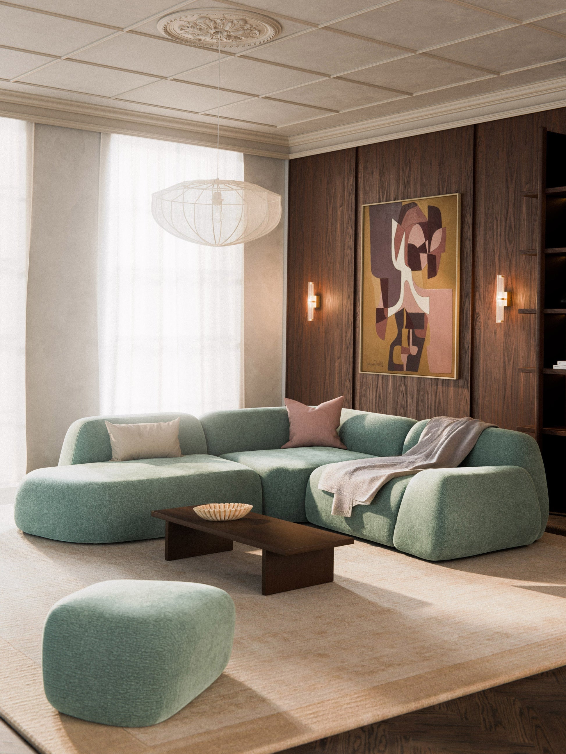 Wolkelle Modular Corner Sofa (4-Seater) with Chaise Longue