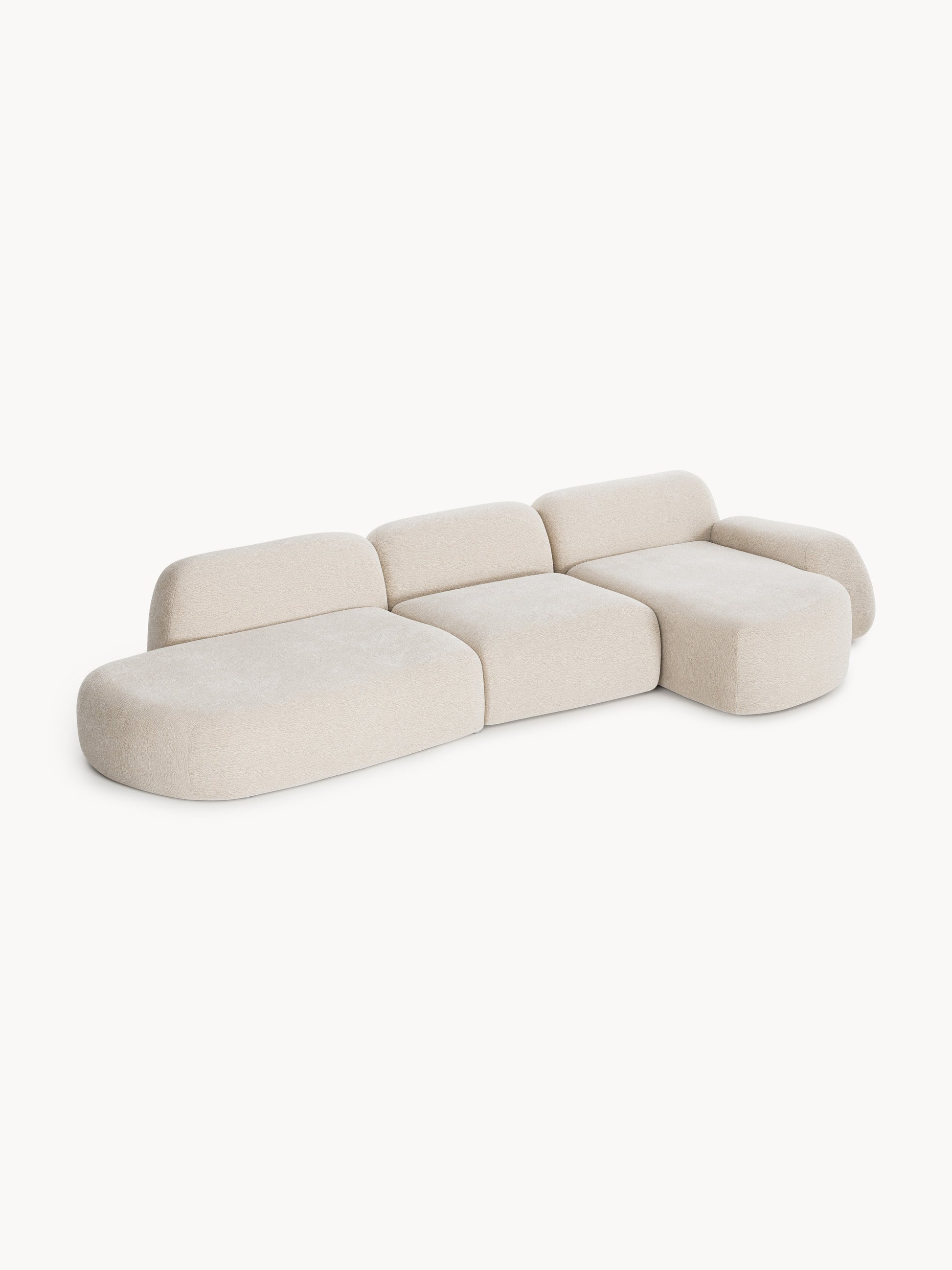 Wolkelle Modular Corner Sofa (4-Seater) with Chaise Longue