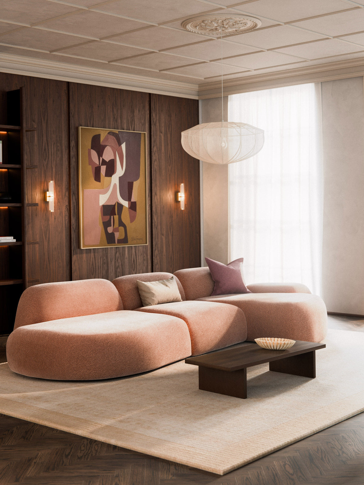 Wolkelle Modular Corner Sofa (4-Seater) with Chaise Longue