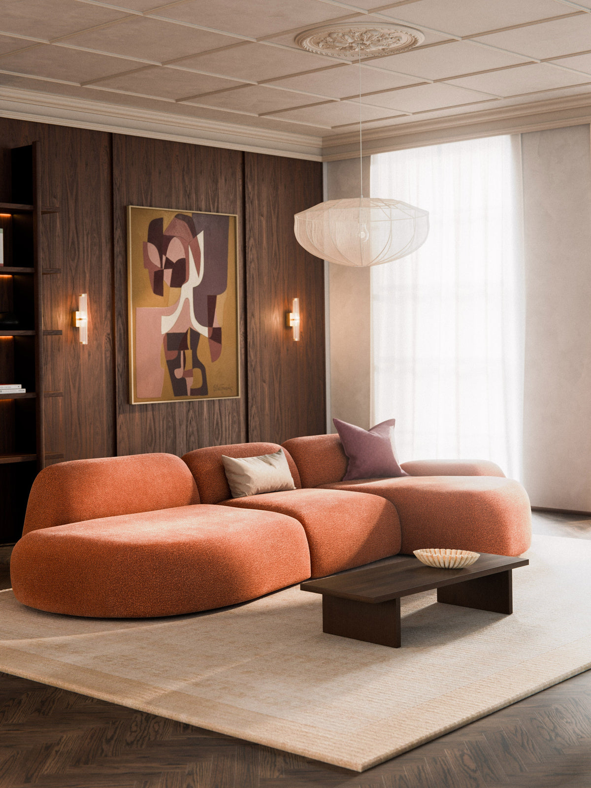 Wolkelle Modular Corner Sofa (4-Seater) with Chaise Longue