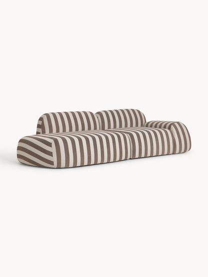 Wolkelle Modular Striped Sofa (3-Seater)