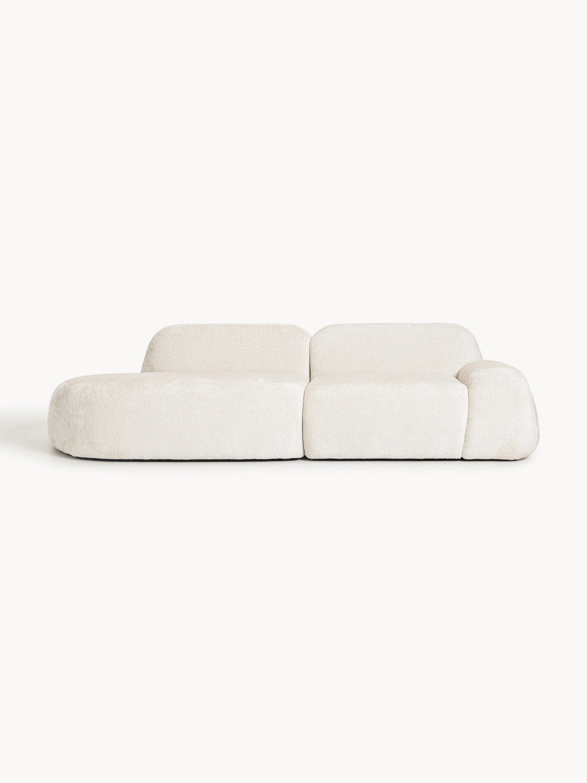 Wolkelle Modular Teddy Bouclé Chaise (3-Seater)