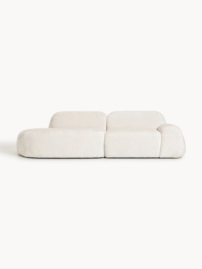 Wolkelle Modular Teddy Bouclé Chaise (3-Seater)