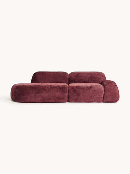 Wolkelle Modular Teddy Bouclé Chaise (3-Seater)