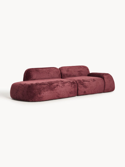 Wolkelle Modular Teddy Bouclé Chaise (3-Seater)