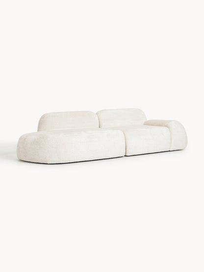 Wolkelle Modular Teddy Bouclé Chaise (3-Seater)