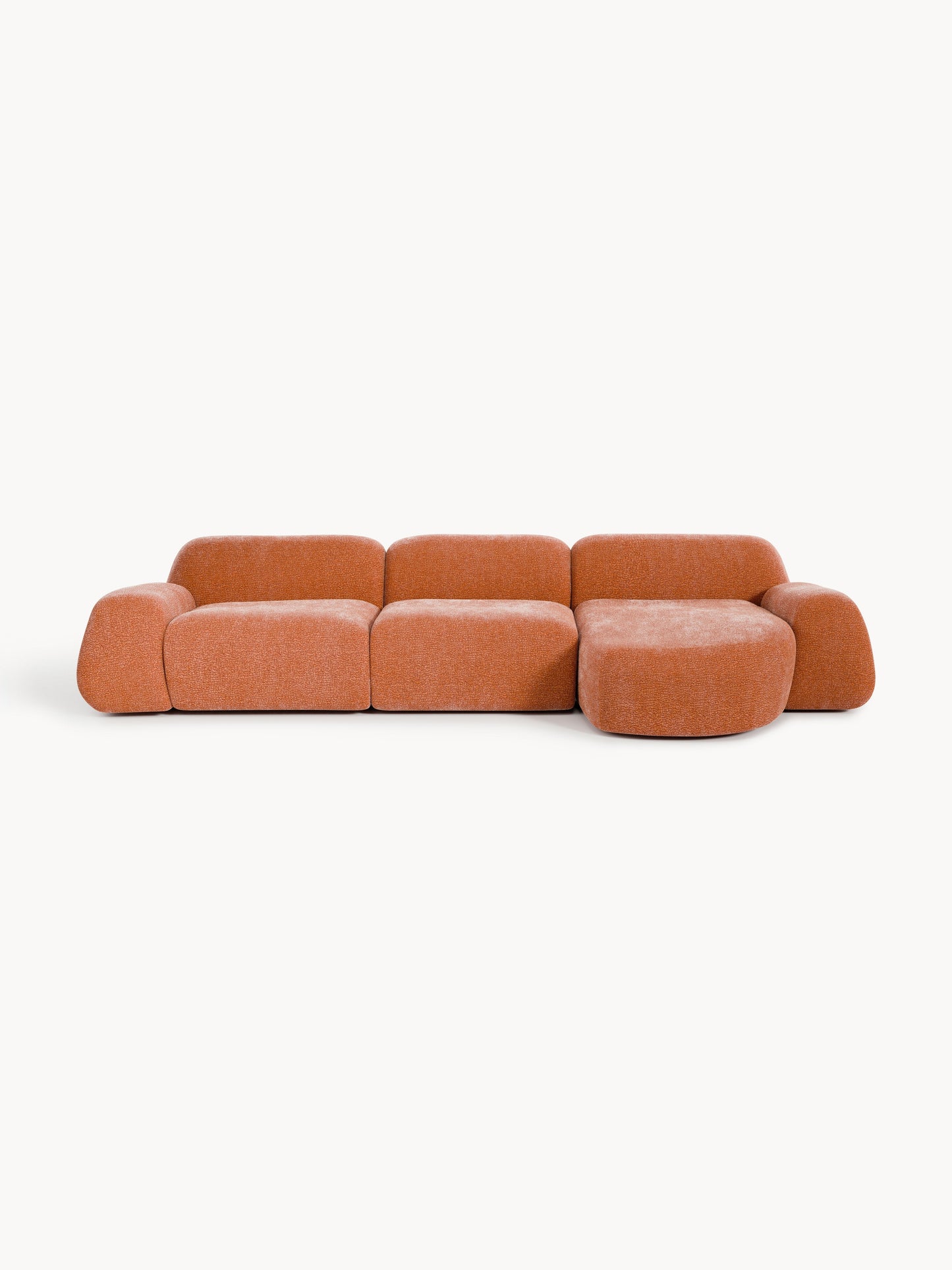 Wolkelle Modular Teddy Corner Sofa (4-Seater)