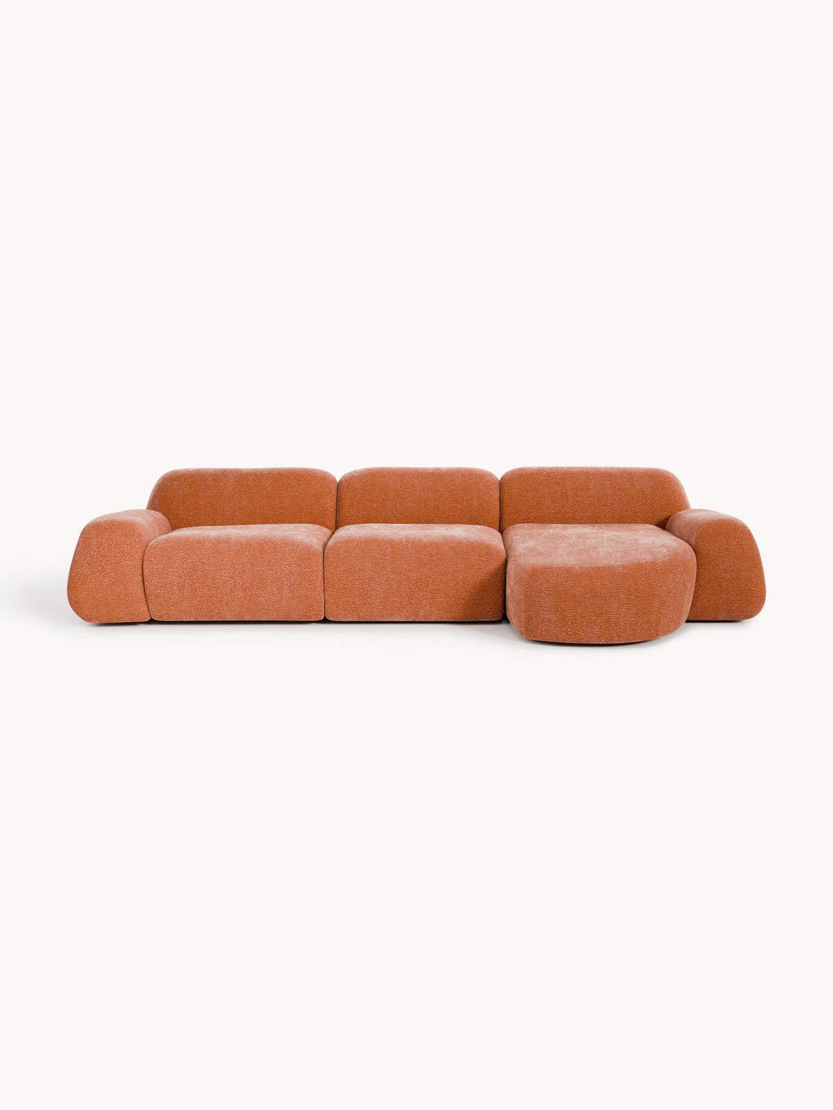 Wolkelle Modular Teddy Corner Sofa (4-Seater)