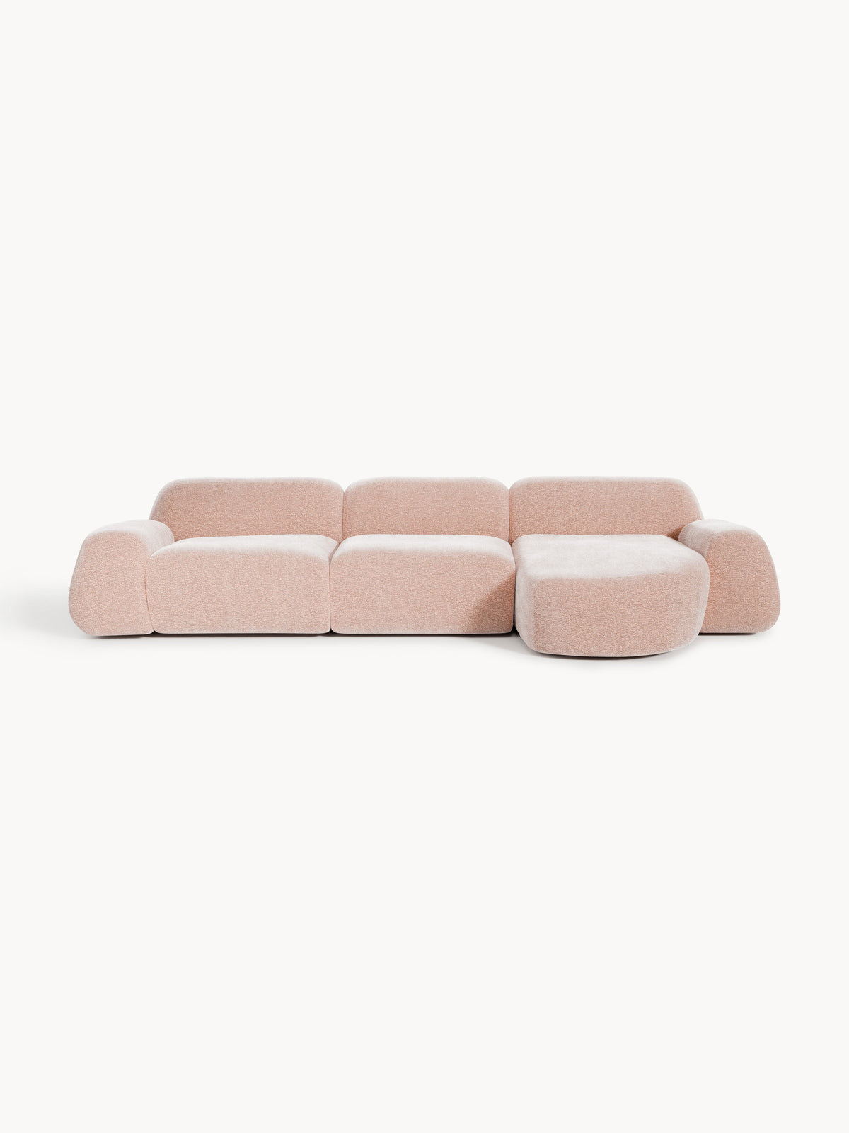 Wolkelle Modular Teddy Corner Sofa (4-Seater)