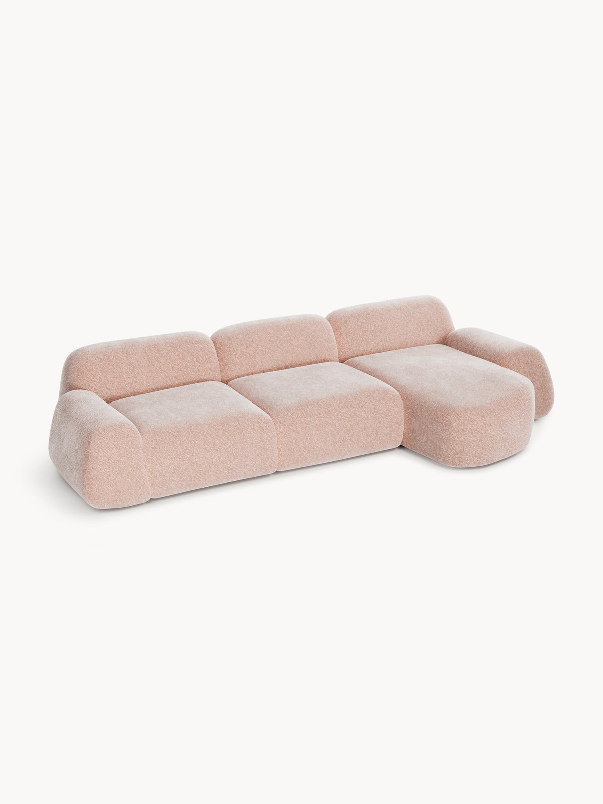 Wolkelle Modular Teddy Corner Sofa (4-Seater)