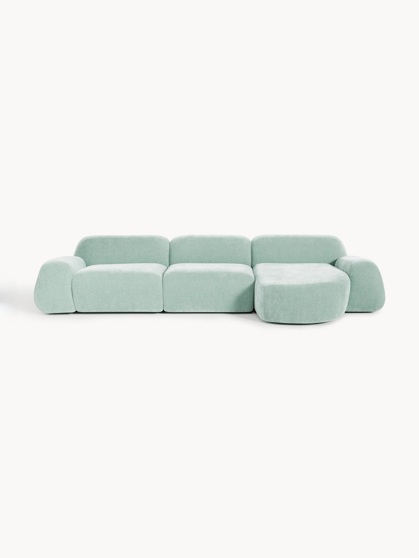 Wolkelle Modular Teddy Corner Sofa (4-Seater)