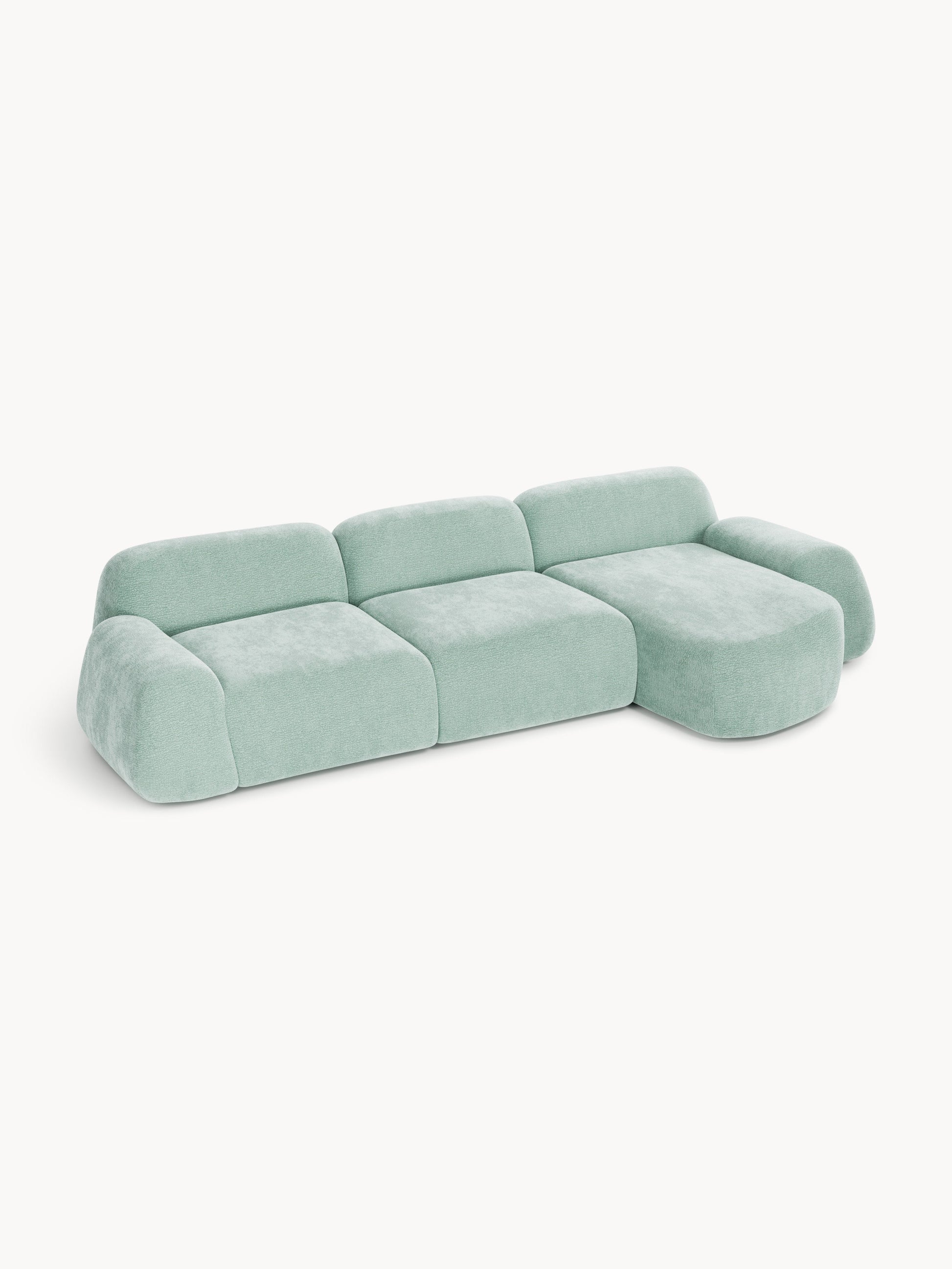 Wolkelle Modular Teddy Corner Sofa (4-Seater)