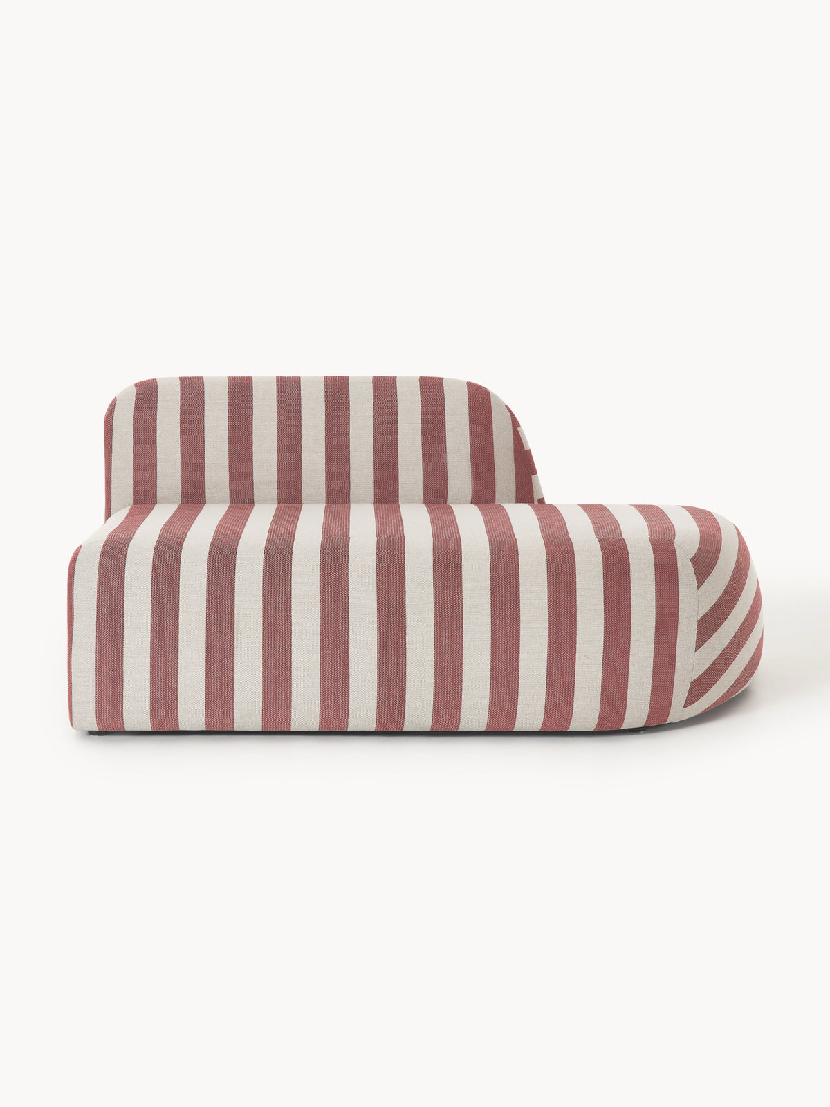 Wolkelle Striped Chaise Module